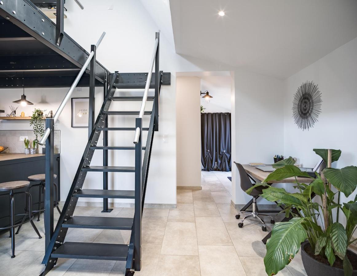 Loft Avec Jardin Et Parking Prive Apartment Троа Екстериор снимка